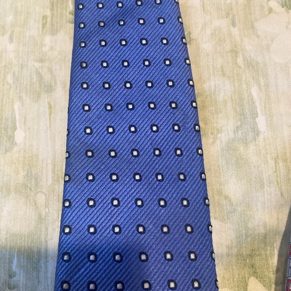 Boy's Assorted Patterned Ties - Blue, Purple, Green